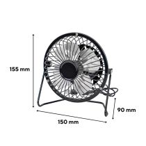 Ruen asztali usb ventilátor 5 W