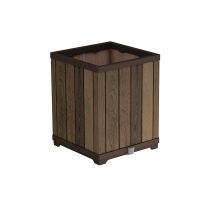 Deco szögletes magasított műanyag virágláda 74 L