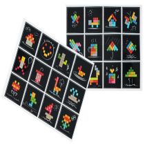 Mágneses fa tablet számokkal