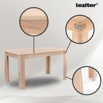 Zara 6+1 étkező garnitúra bézs-sonoma tölgy