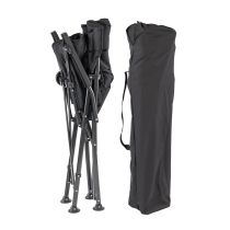 Leziter XL karfás horgász szék pohártartóval fekete