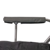 Leziter Comfort karfás horgász szék pohártartóval szürke