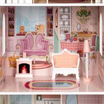 Barbie babaház bútorral
