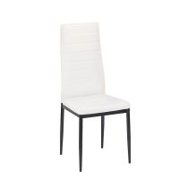 Mabel 6+1 étkező garnitúra fehér-fekete