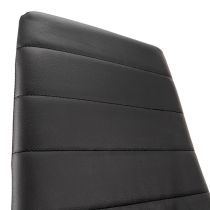 Liana 6+1 étkező garnitúra fekete