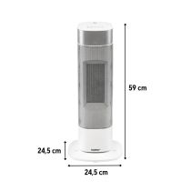 Alizee elektromos hűtő-fűtő oszlopventilátor 1000W / 2000W