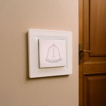 Nova csengő kapcsoló 101N fehér