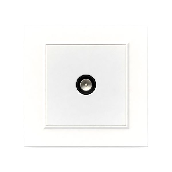 Nova TV csatlakozóaljzat fehér