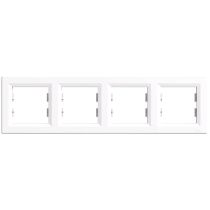 Nova négyes keret vízszintes fehér