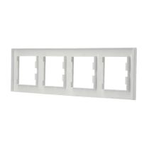 Nova négyes keret vízszintes fehér