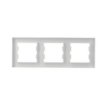 Nova hármas keret vízszintes fehér