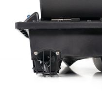 Etetőhajó C12 hátrakidobós fekete