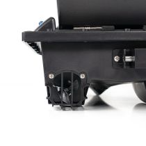 Etetőhajó C12 GPS hátrakidobós fekete