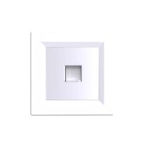 Nova UTP aljzat RJA-45 fehér kerettel