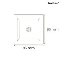 Nova TV csatlakozóaljzat fehér kerettel