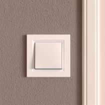 Nova kereszt kapcsoló 107 fehér kerettel