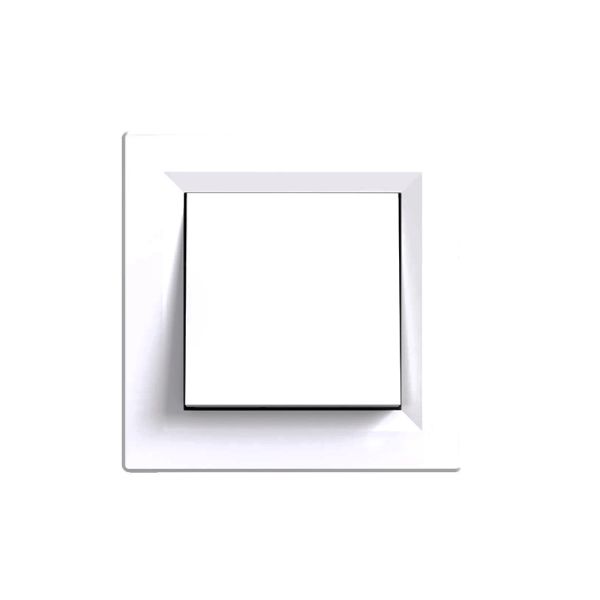 Nova kereszt kapcsoló 107 fehér kerettel