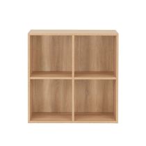 Boxie nyitott fali szekrény 80x80x37 cm sonoma tölgy