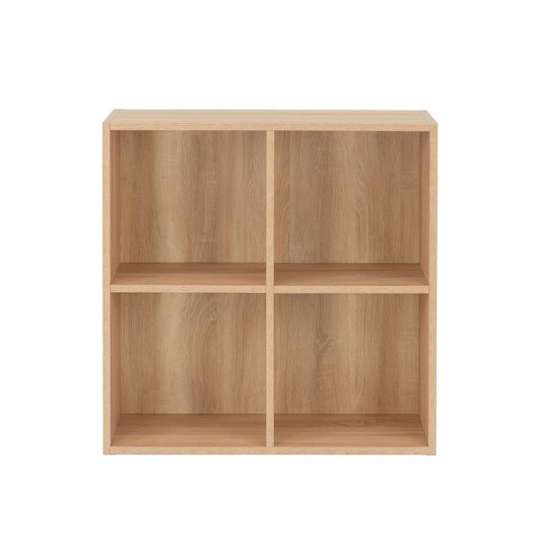 Boxie nyitott fali szekrény 80x80x37 cm sonoma tölgy