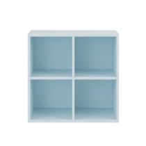 Boxie nyitott fali szekrény 80x80x37 cm kék