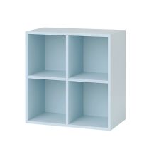 Boxie nyitott fali szekrény 80x80x37 cm kék