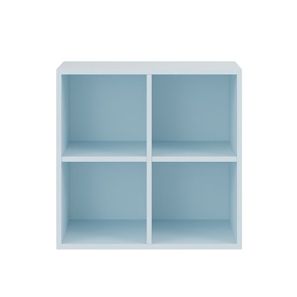 Boxie nyitott fali szekrény 80x80x37 cm kék