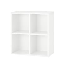 Boxie nyitott fali szekrény 80x80x37 cm fehér