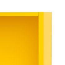 Boxie nyitott fali szekrény 40x40x27 cm sárga