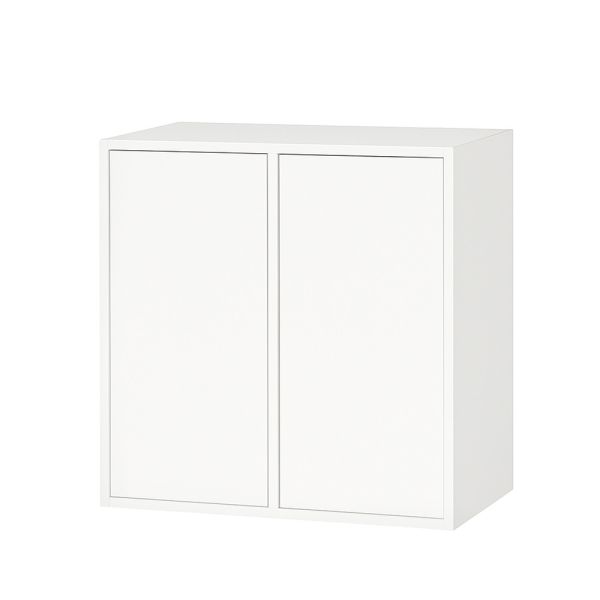 Boxie 2 ajtós fali szekrény 80x80x37 cm fehér