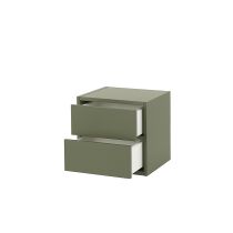 Boxie 2 fiókos fali szekrény 40x40x37 cm zöld