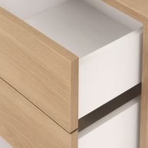 Boxie 2 fiókos fali szekrény 40x40x37 cm sonoma tölgy