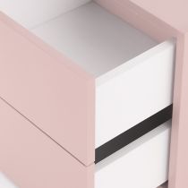 Boxie 2 fiókos fali szekrény 40x40x37 cm pink