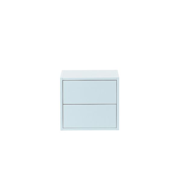 Boxie 2 fiókos fali szekrény 40x40x37 cm kék