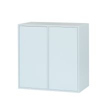 Boxie 2 ajtós fali szekrény 80x80x37 cm kék