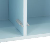 Boxie 2 ajtós fali szekrény 80x80x37 cm kék