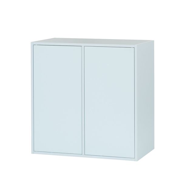 Boxie 2 ajtós fali szekrény 80x80x37 cm kék