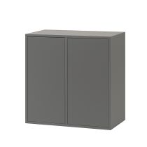 Boxie 2 ajtós fali szekrény 80x80x37 cm antracit