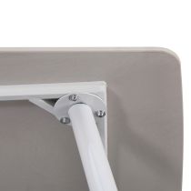 Ravena 6+1 étkező garnitúra fehér-szürke