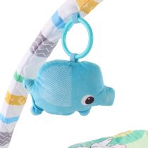 Játszószőnyeg játékhíddal, mozgó fülekkel