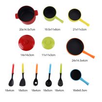 Edénykészlet játékkonyhába 10 darab