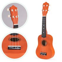 Fa Ukulele Gitár Gyerekeknek, 4 Nylon húr barna