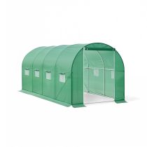 Fóliasátor 200x250x400 cm erősített vázzal+fólia