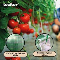 Fóliasátor 200x250x400 cm erősített vázzal+fólia