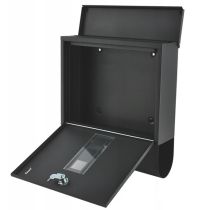 Két oldalról nyitható acél postaláda