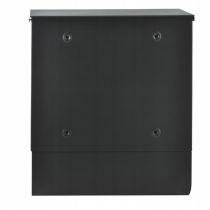 Két oldalról nyitható acél postaláda