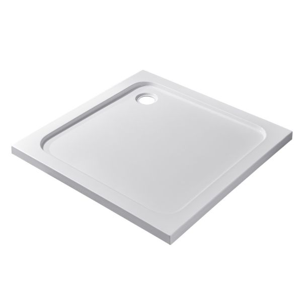 Modena Slim szögletes alacsony akril zuhanytálca 100x100 cm