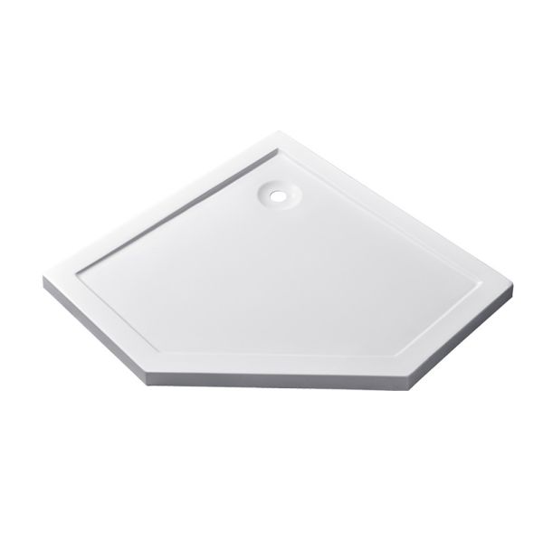 Modena Slim ötszögletű alacsony akril zuhanytálca 100x100 cm