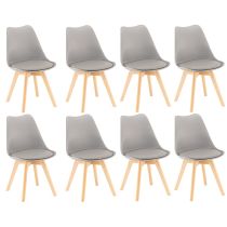 Silla étkezőszék 8 db szürke színben