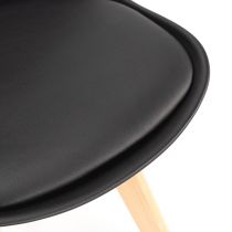 Silla étkezőszék 8 db fekete színben