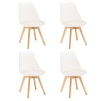 Silla étkezőszék 4 db fehér színben